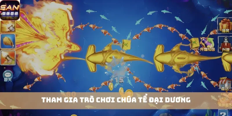 Tham gia trò chơi Chúa Tể Đại Dương