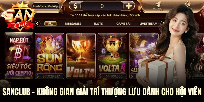 SANCLUB - Không gian giải trí thượng lưu dành cho hội viên